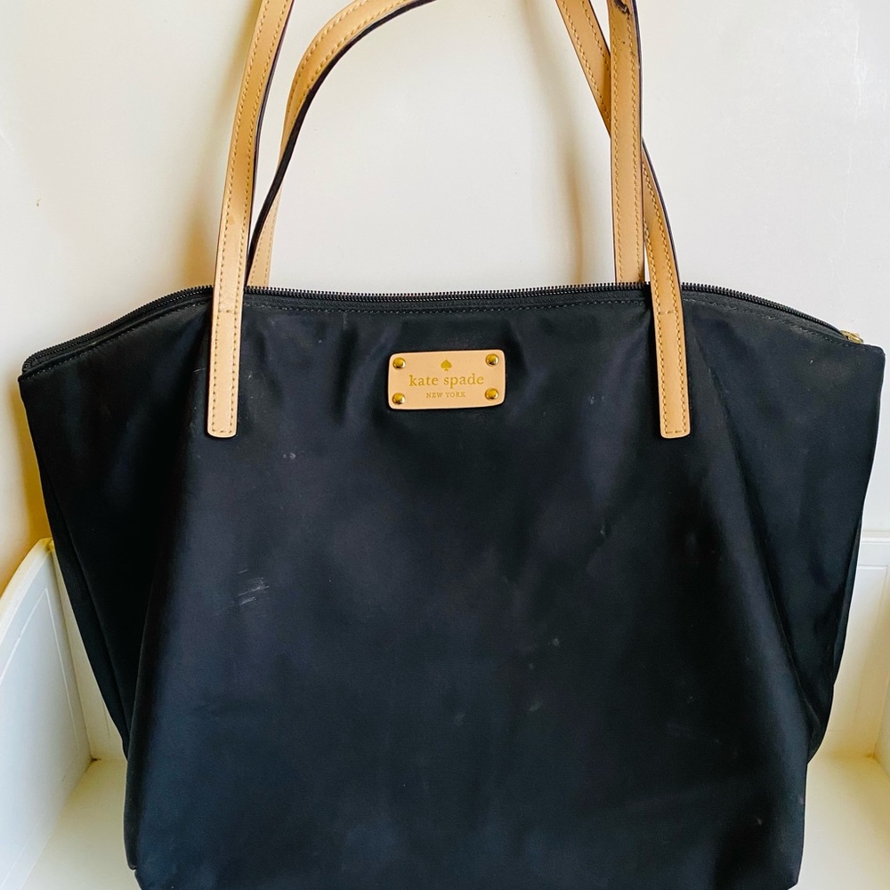 Kate spade tote black